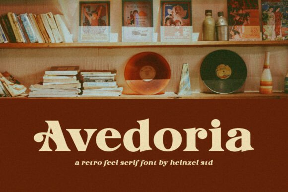 Avedoria: Reviving the Soul of 70s Typography for Modern Design