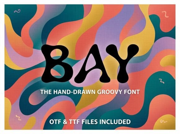 Bay: Unlocking Creative Potential with a Groovy Font