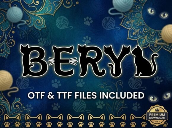 Beryl: Decoding the All-Caps Display Typeface for Bold Visual Identities