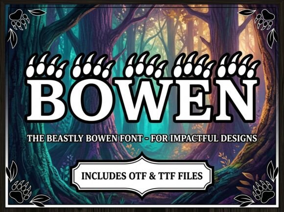 Bowen: A Strategic Guide to Integrating This Decorative Display Font into Your Creative Workflow