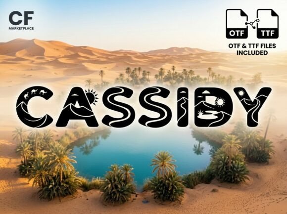 Cassidy: The All-Caps Display Font for Unforgettable Visual Impact
