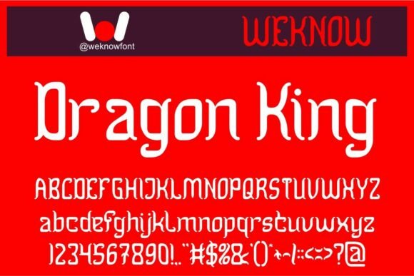 Dragon King Font: An Evaluation of Its Gothic-Fantasy Aesthetic for Creative Projects