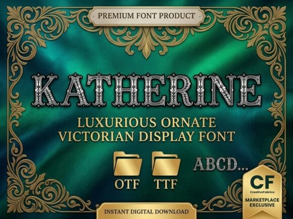 Katherine: A Display Font for Impactful Design
