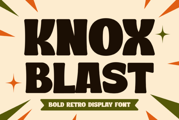 Knox Blast: Evaluating a Bold Retro Typeface for Impactful Design
