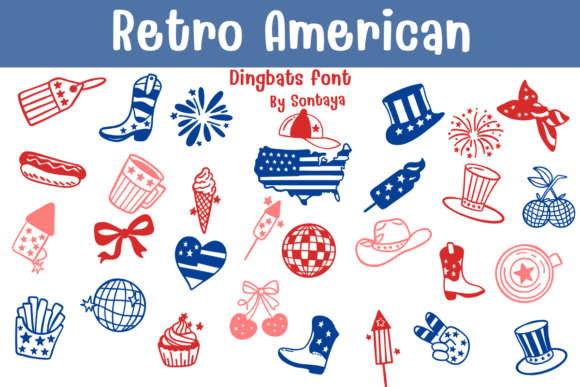 Retro American Aesthetics: A Practical Guide to Fonts and Creative Assets