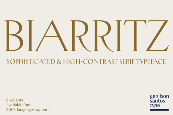 The Silent Language of Luxury: Understanding the Biarritz Typeface