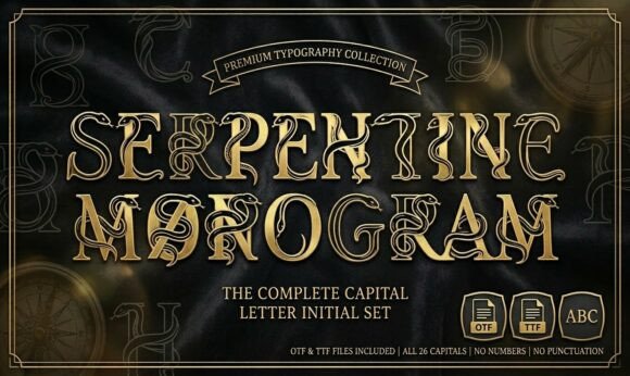 Uncoiling the Serpentine Monogram: How Dark Elegance is Redefining Modern Craft and Branding