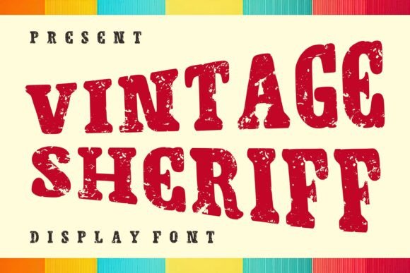 Vintage Sheriff Font: The Ultimate Guide to Bold Western Typography